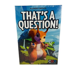 Vlaada Chvatil That’s A Question Board Game Czech Game Edition NEW