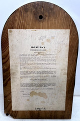 1934 Lindstrom Steeplechase Bagatelle Horse Race Game Wooden Pinboard