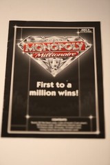 Monopoly: Millionaire Edition Board Game – First to a Million Wins Luxury Theme