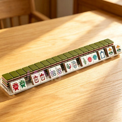 new high-end Green American Mahjong Tiles set
