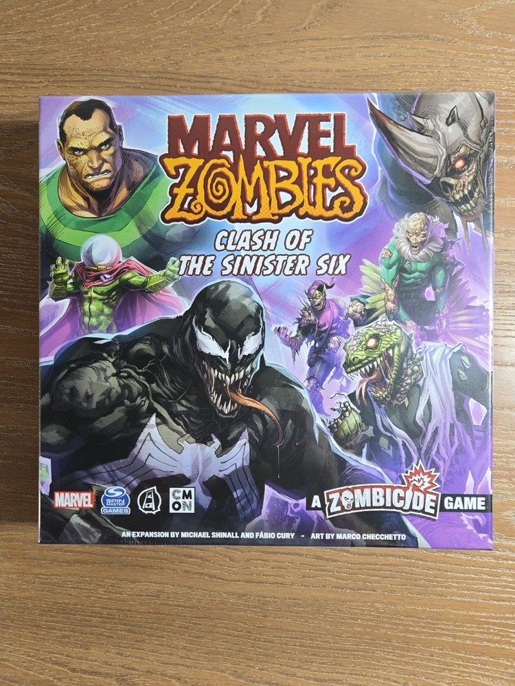 NEW Marvel Zombies CLASH OF THE SINISTER SIX Board Game KICKSTARTER EXCLUSIVE