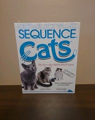 Brand New Sealed Sequence Cats Jax Board Game – 2 To 6 Players – 2013