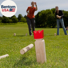 Kubb Game Set Backyard Game Set Outdoor Tossing Game Set with Carrying Bag