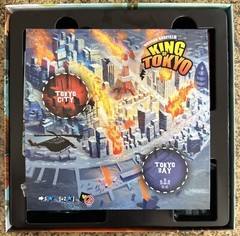 King of Tokyo Board Game COMPLETE Iello 2015 GigaMonster Richard Garfield