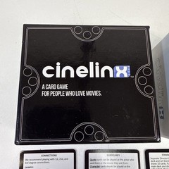 Cinelinx Card Game for People Who Love Movies Trivia 2014 Media
