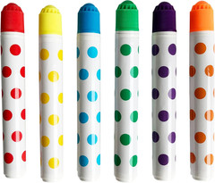 Bingo Daubers 6 Pack in Mixed Colors