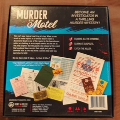 Hunt A Killer Murder at The Motel Board Game Crime Theme Immersive Experience
