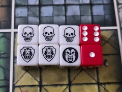 HeroQuest Complete Dice Set – Avalon Hill Hasbro – Hero Quest – NEW
