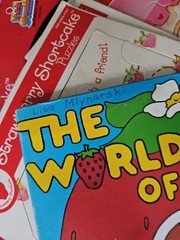 Vintage Strawberry Shortcake Lot- Board Game, 3 Puzzles & 4 Vinyl Records