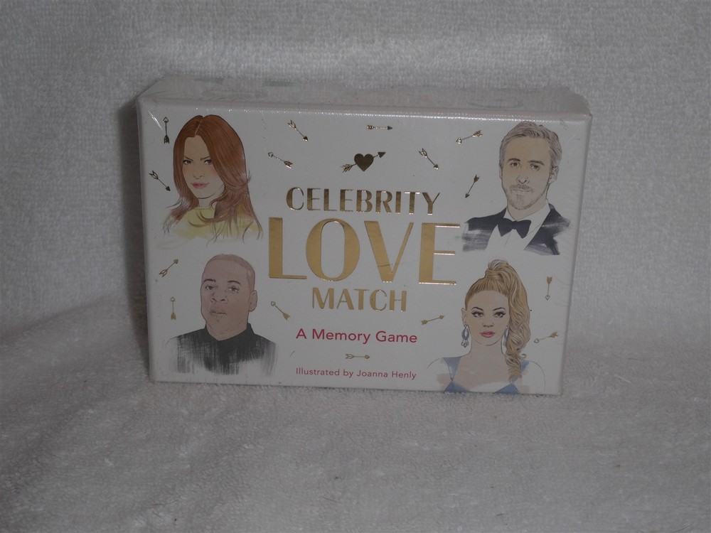 Celebrity Love Match Memory Game New