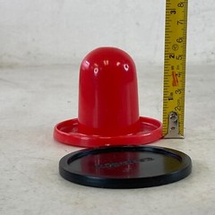Vintage 80s 90s Air Hockey Kit Blue Goals Red Handles