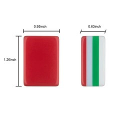 160 Christmas-themed American Mahjong set 4-layer acrylic American Mahjong tiles
