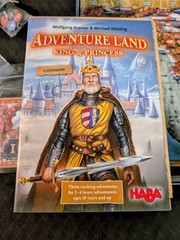 HABA Board Game Adventure Land + King & Princess Expansion