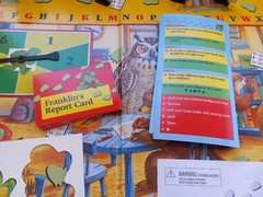 Franklin Goes to School 1986 Vintage Board Game Preschool to 8 years