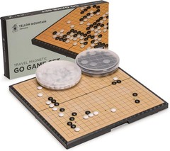 Compact Magnetic Go Game Set – Portable 11-Inch Board for Strategic Play