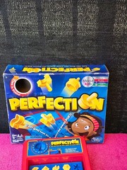 Hasbro Perfection Beat The Clock Skill & Action Game Family Board Game