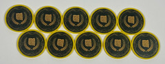 Hoplomachus Victorum Board Game Opportunity Chips Set of 10 COMPLETE Chip Theory