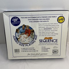 The Original Jumbo Sequence Board Game with Foldable 32″x27″ Mat COMPLETE