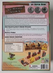 Tumble Town dice game. Lots of Colorful Dice to Stack Up! Fun Board Game Solo +
