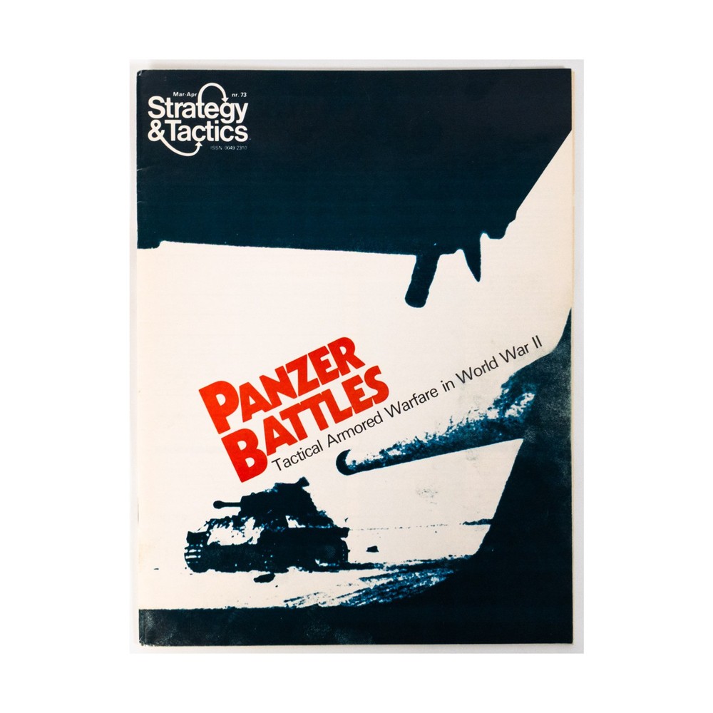 SPI Strategy & Tactics #73 w/Panzer Battles Mag VG+