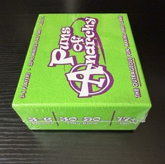 Puns of Anarchy The Outrageous Pun Making Party Game New Sealed Ages 17+