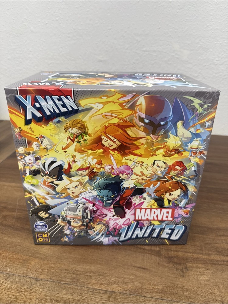 Marvel United: X-Men Expansion Kickstarter Exclusive Open Box New.