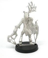 Stonehaven Elf Druid Miniature Figure (for 28mm Scale Table Top War Silver