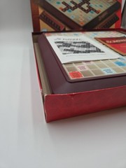 Milton Bradley 4034 Scrabble Deluxe Edition Board Game – Complete