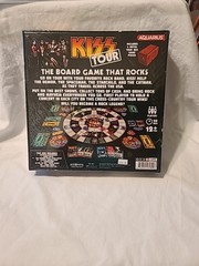 KISS Tour Board Game Aquarius Gene Simmons Paul Stanley Ace Frehley NEW SEALED