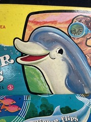 Vintage 1965 Flipper Flips Board Game Mattel TV Show Incomplete Parts Repair