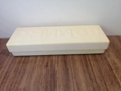 Vintage Domino game, USSR production of the 80s, box size 16×5 cm.