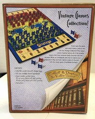 Stratego Wooden Bookshelf Display Classic Vintage Board Game 2009 No Manual