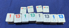 Vintage Rumi K Rummy Tile Game 1977 Cadaco Complete With 108/108 Tiles 4/4 Racks