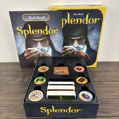 Splendor Board Game Marc Andre Pascal Quidault Space Cowboys Asmodee Complete