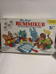 My First Rummikub 5 and Up No Reading Pressman 1994 Complete with Instructions