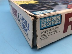 Vintage Parker Brothers Risk & Castle Risk Strategy Board Game 2-6 Players 10+