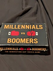 Millennials vs Boomers: The Generation Gap Trivia Family Party Game, New Sealed