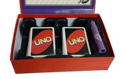 UNO Deluxe Card Game Mattel 2007 Ages 7+ 2 to 10 Players