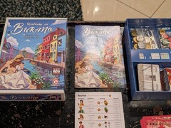 Walking in Burano Board Game AEG 1-4 Players 14+