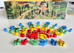 Mighty Boards: Hamlet: The Village Building Game – Competitive Tile Placement Bo
