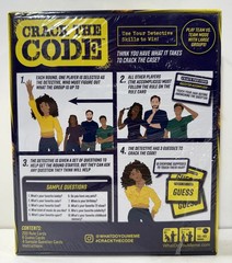 CRACK THE CODE Game Use Your Detective Skills to Win Sealed 2022 Ages 8 and Over