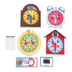 Eeboo Time Telling Game Develops Time Telling Skills Learn To Read A Clock