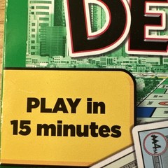 Monopoly Deal Card Game – Play Monopoly in 15 Minutes! by Hasbro – USA Complete