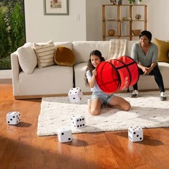 Huge Yahtzee Giant Dice Game Set, Outdoor/Indoor, Lawn Yard, Family Party Fun
