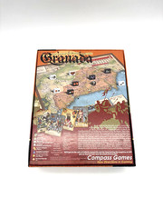 Granada Last Stand of The Moors 1482-1492 Board Game Compass Games 2020 Open Box