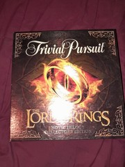 Lord of The Rings Trivial Pursuit Movie Trilogy Collectors Edition Board Game