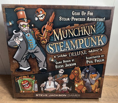 Munchkin Steampunk Deluxe Board Game – Steve Jackson Games Brand New Sealed