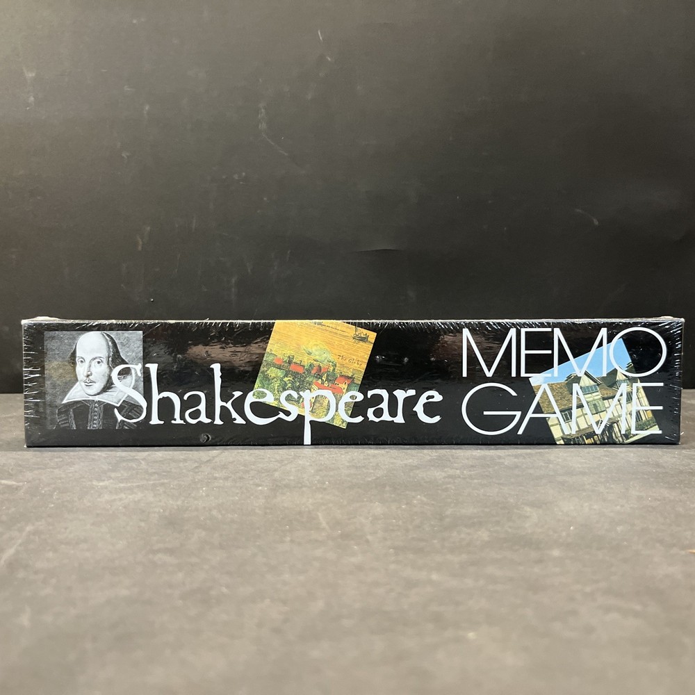 1995 Shakespeare Memo Game 72 Cards BRAND NEW IN BOX