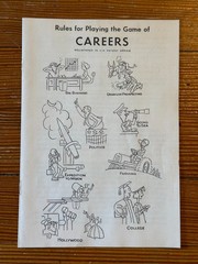 CAREERS vtg 1957 Board Game COMPLETE Parker Brothers EUC Salem 1950s