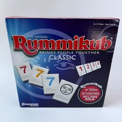 The Original Rummikub Classic Edition Rummy Tile Game 2-4 Players Ages 8+